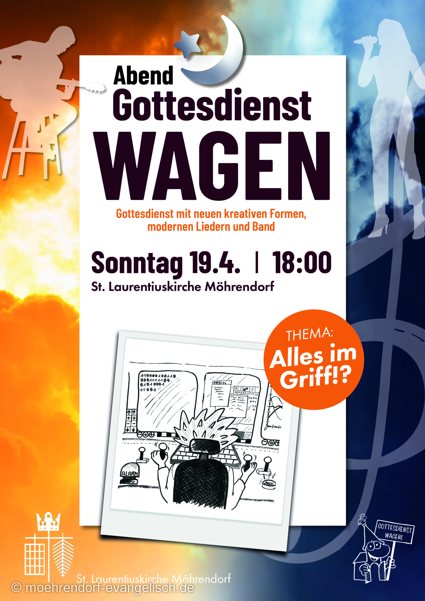 Read more about the article AbendGD WAGEN – 19.4. um 18 Uhr