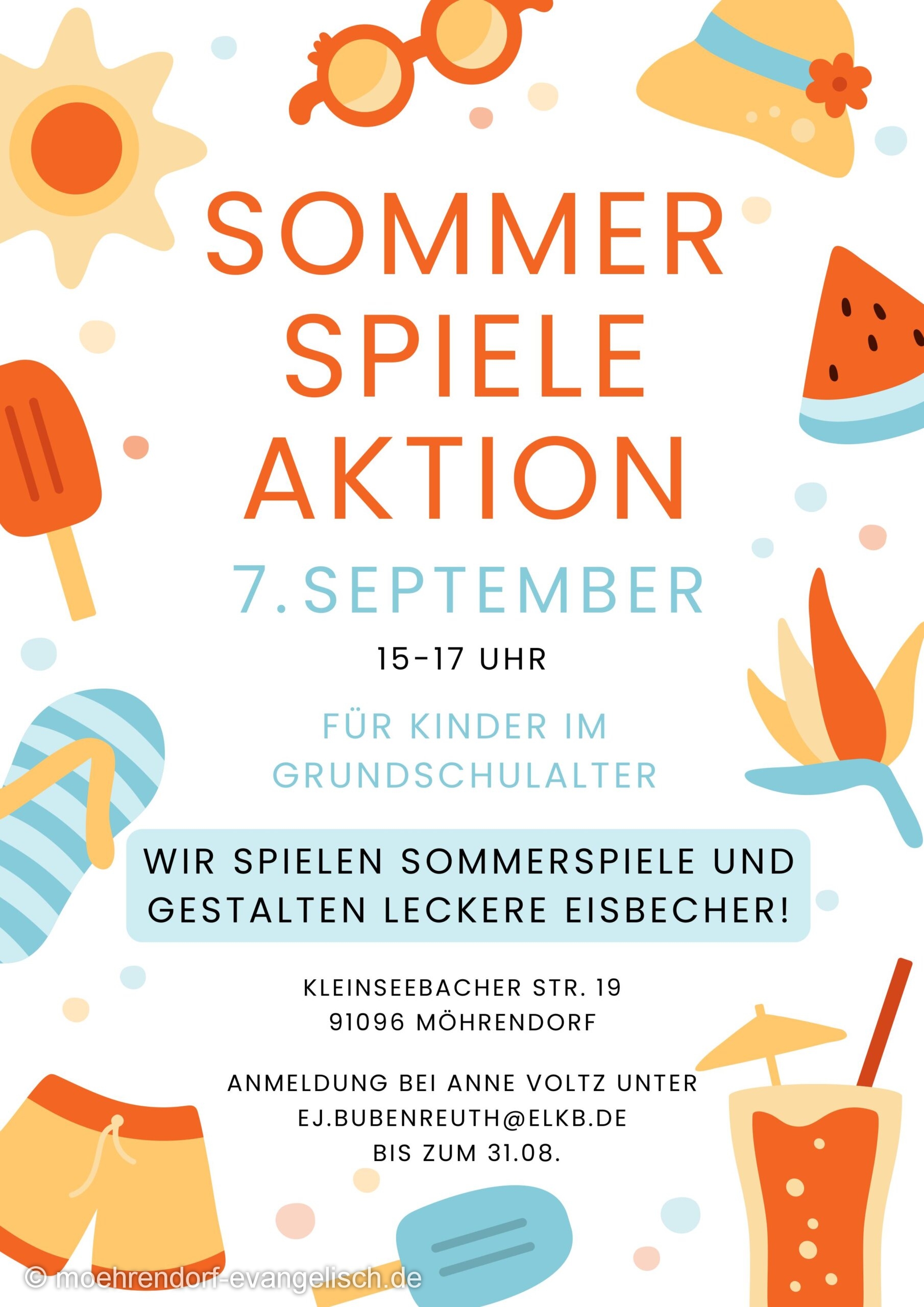 Read more about the article Sommer Spiele Aktion
